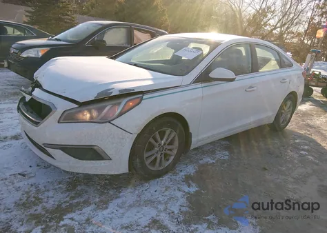 2016 Hyundai Sonata Se z USA, uszkodzony, nr VIN 5NPE24AFXGH296071